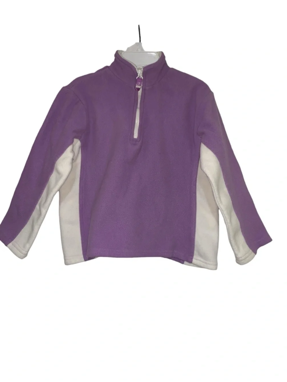 The Children's Place - Girls 3/4 Zip Fleece Sweater Size 5/6